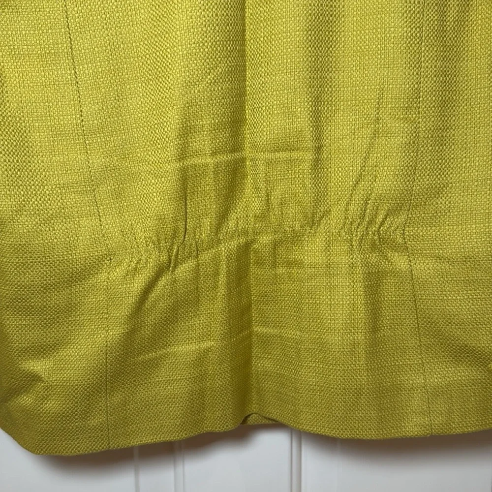 Talbots jacket chartreuse